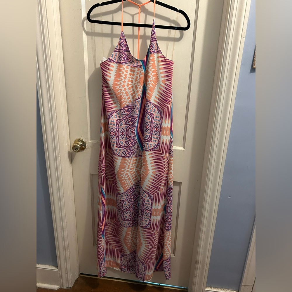 BUDDY LOVE‎ halter maxi medium. Colorful print.
